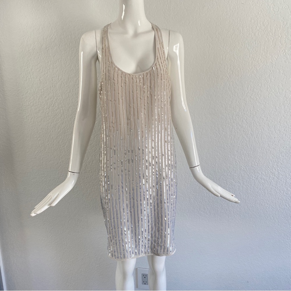 Club Monaco sequin tank dress